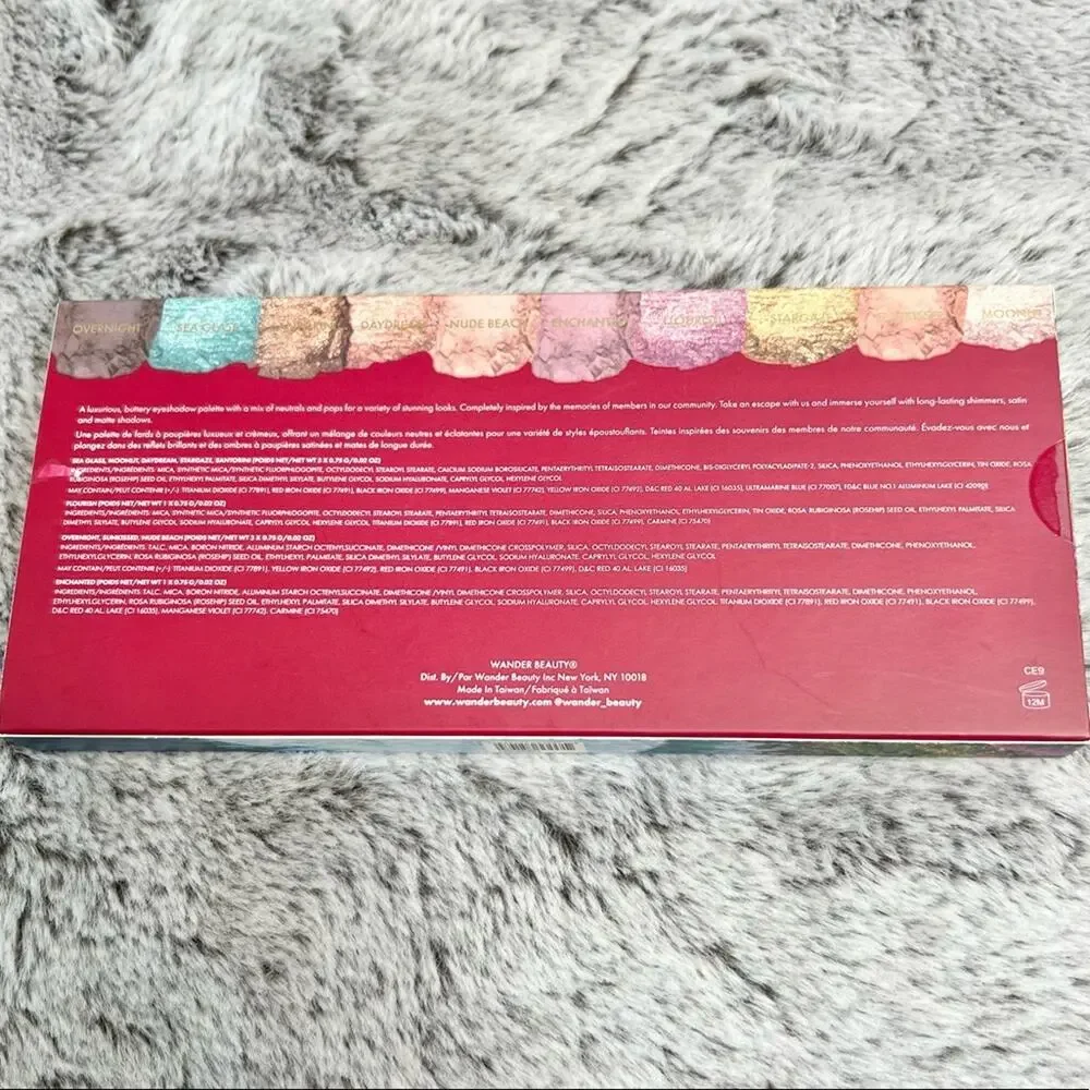 NIB Wander Beauty Wanderess Escape Eyeshadow Palette